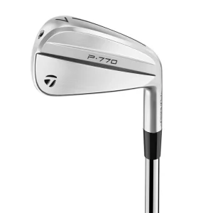 TaylorMade P770 pánská sada želez 4-PW (7 holí) na oceli + Golfová samolepka černá Rychlé Dodání
