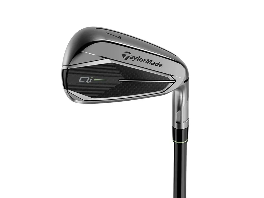 Originální Taylor Made Qi Gunmetal pánská sada želez 5-PW (6 holí) na grafitu + Golfová samolepka černá