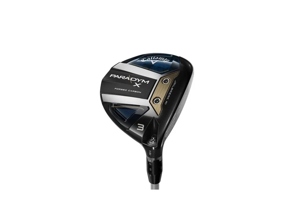 CALLAWAY Paradym X Ascent 50 pánské fairwayové dřevo na levou stranu + Golfová samolepka černá Zlevněný