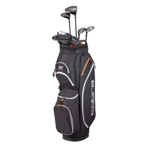 Přímo Od Výrobce COBRA FlyXL 25 pánský golfový set + Golfová samolepka černá