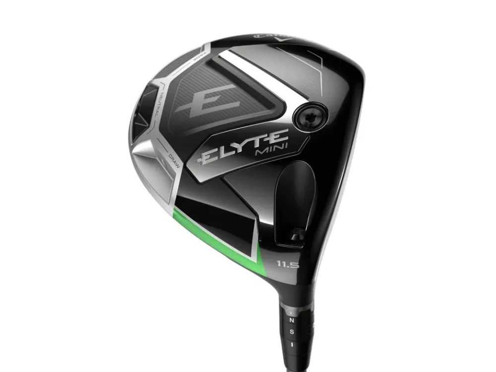CALLAWAY Elyte Mini Denali pánský driver + Golfová samolepka černá Dokud Zásoby Vydrží