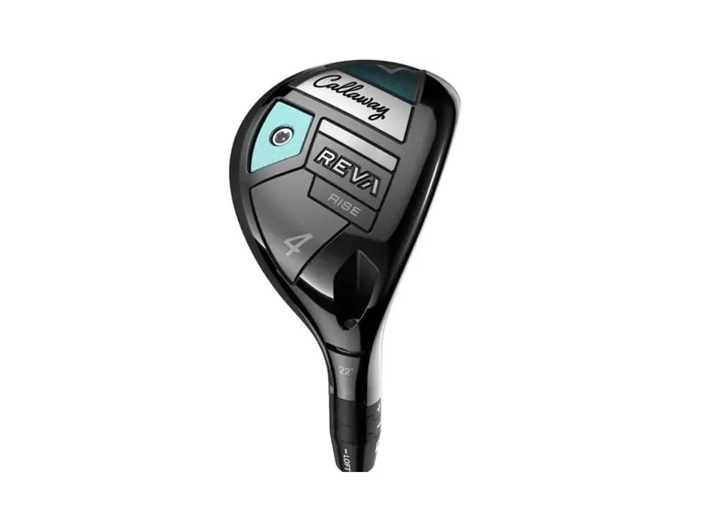 Originální CALLAWAY Reva Rise dámský hybrid + Golfová samolepka černá