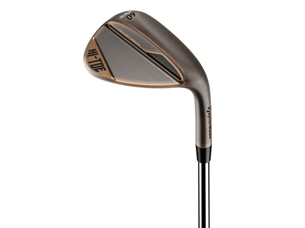 TaylorMade Hi-Toe 4 wedge na oceli + Golfová samolepka černá Oblíbený