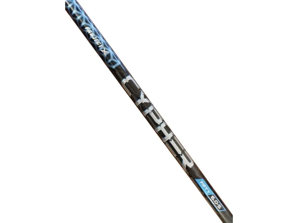 Nízká Cena Project X Cypher pánský shaft na driver Cleveland 50g Stiff + Golfová samolepka černá