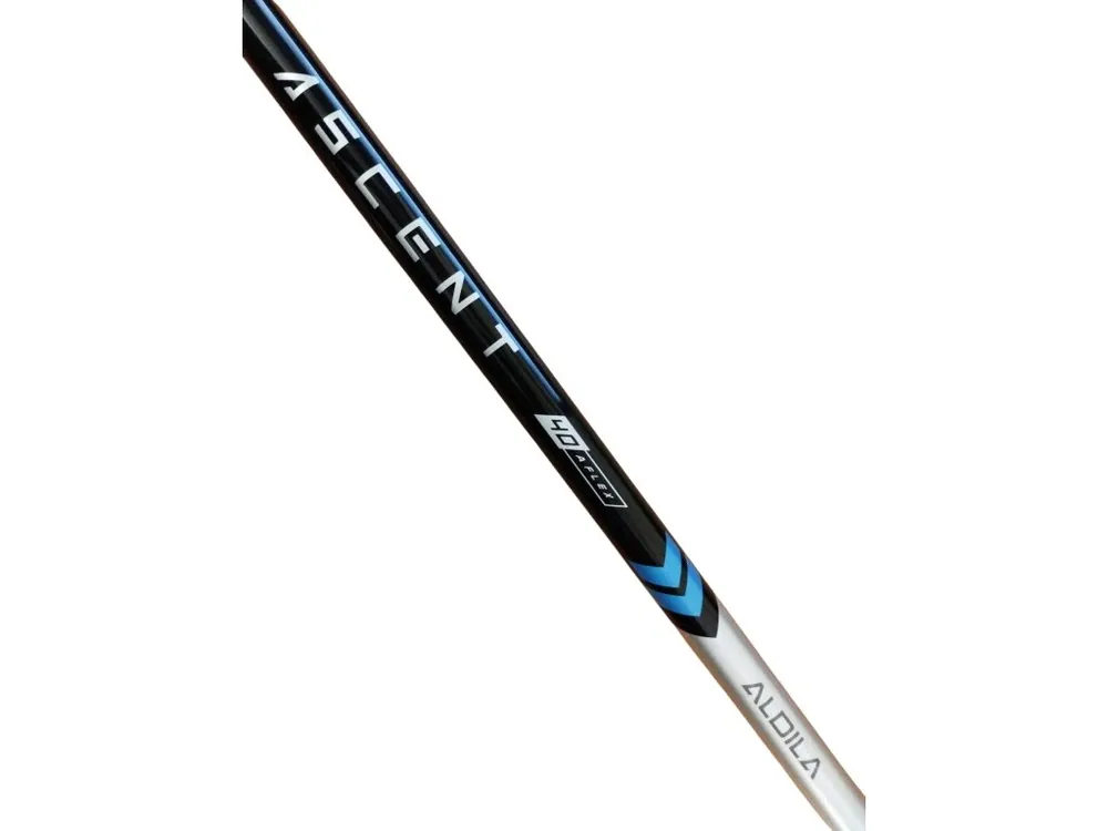 Značkový Aldila Ascent Blue pánský shaft na dřevo č.3 Callaway 40g Light + Golfová samolepka černá