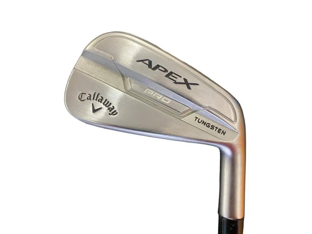 CALLAWAY Apex Pro 21 pánská sada želez 4-PW,AW (8 holí) na oceli - DEMO + Golfová samolepka černá Dokud Zásoby Vydrží