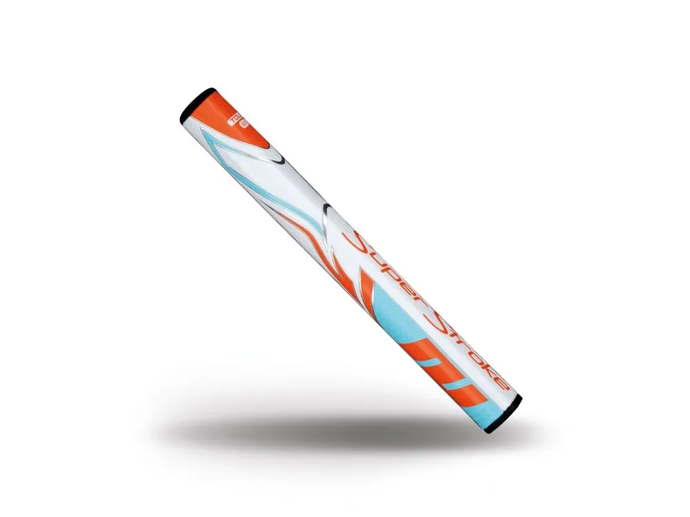 Sezónní Sleva SuperStroke Zenergy Tour 2.0 grip oranžovo-modro-bílý + Golfová samolepka černá