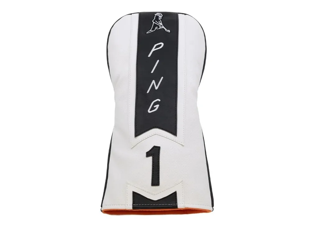 PING PP58 headcover na driver bílo-černý Top Prodej