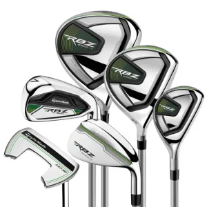 TAYLOR MADE RBZ Speedlite 10 ks pánský golfový set bez bagu + Golfová samolepka černá Aktuální