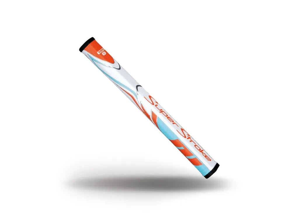 Rychlé Dodání SuperStroke Zenergy Flatso 1.0 grip oranžovo-modro-bílý + Golfová samolepka černá