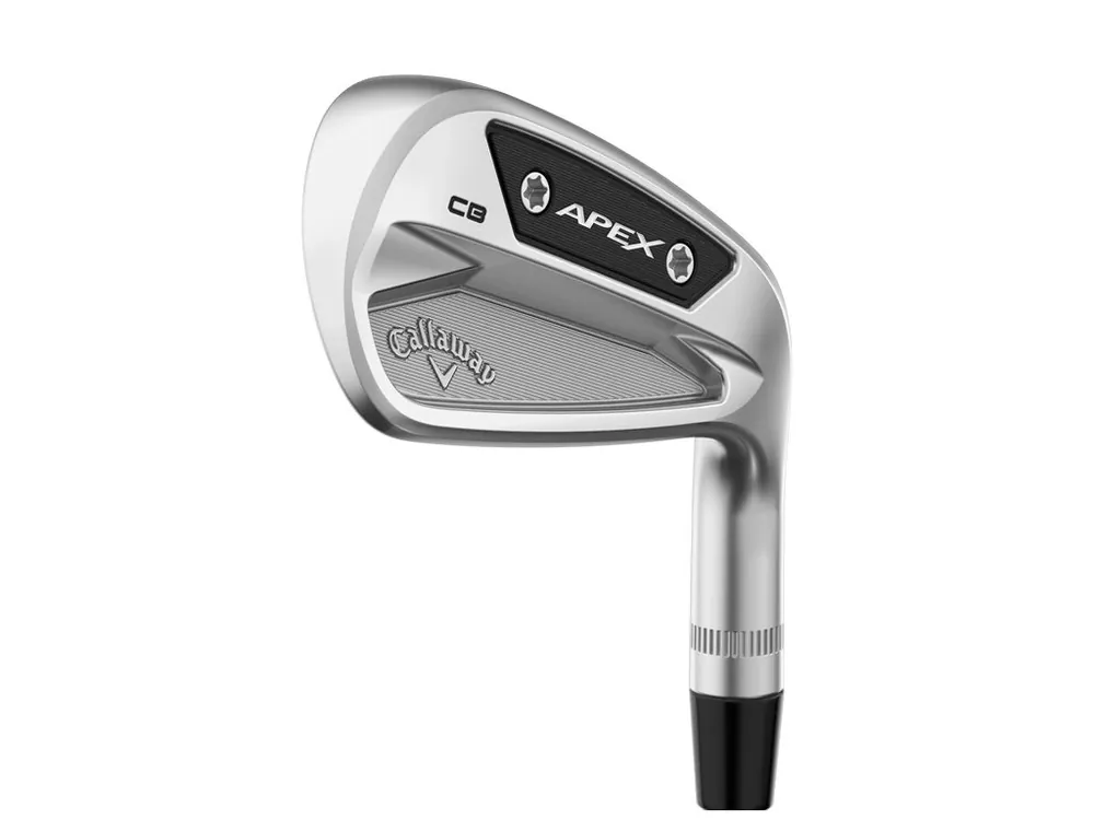 CALLAWAY Apex CB 23 pánská sada želez 5-PW,AW (7 holí) na oceli + Golfová samolepka černá Ověřený