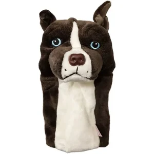 Cenový Hit Daphnes headcover Pitbull + Golfová samolepka černá