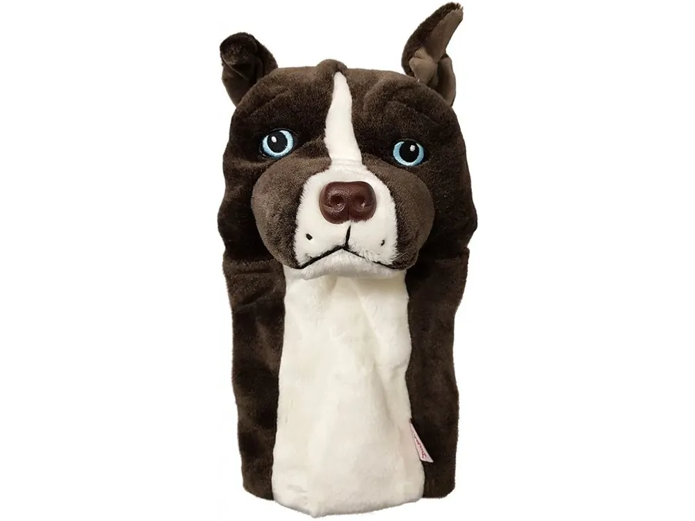 Cenový Hit Daphnes headcover Pitbull + Golfová samolepka černá