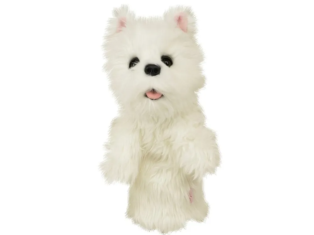 Daphnes headcover West Highland Terrier + Golfová samolepka černá Autentický