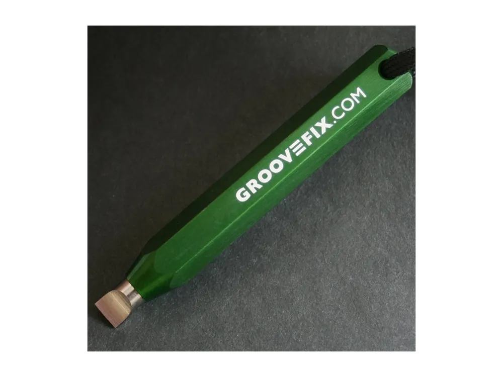 GROOVEFIX Sharpener na čistění a broušení drážek - zelený Ověřený