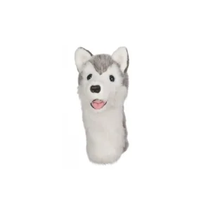 Ověřený Daphnes headcover Husky + Golfová samolepka černá