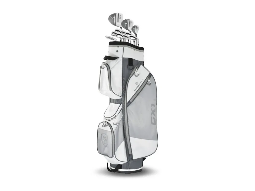 MASTERS GX1 dámský golfový set + Golfová samolepka černá Časově Omezené