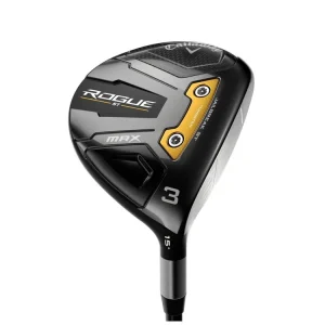 Aktuální CALLAWAY Rogue ST Max Tensei Blue 65 pánské fairwayové dřevo + Golfová samolepka černá