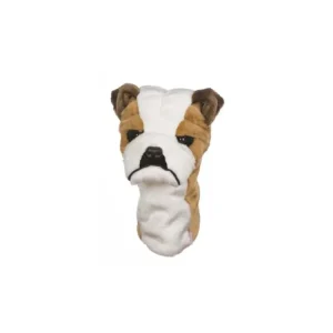 Zlevněný Daphnes headcover Bulldog + Golfová samolepka černá