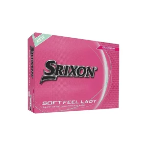 Objednat Nyní SRIXON Soft Feel Lady 9 dámské golfové míčky - růžové (12 ks)