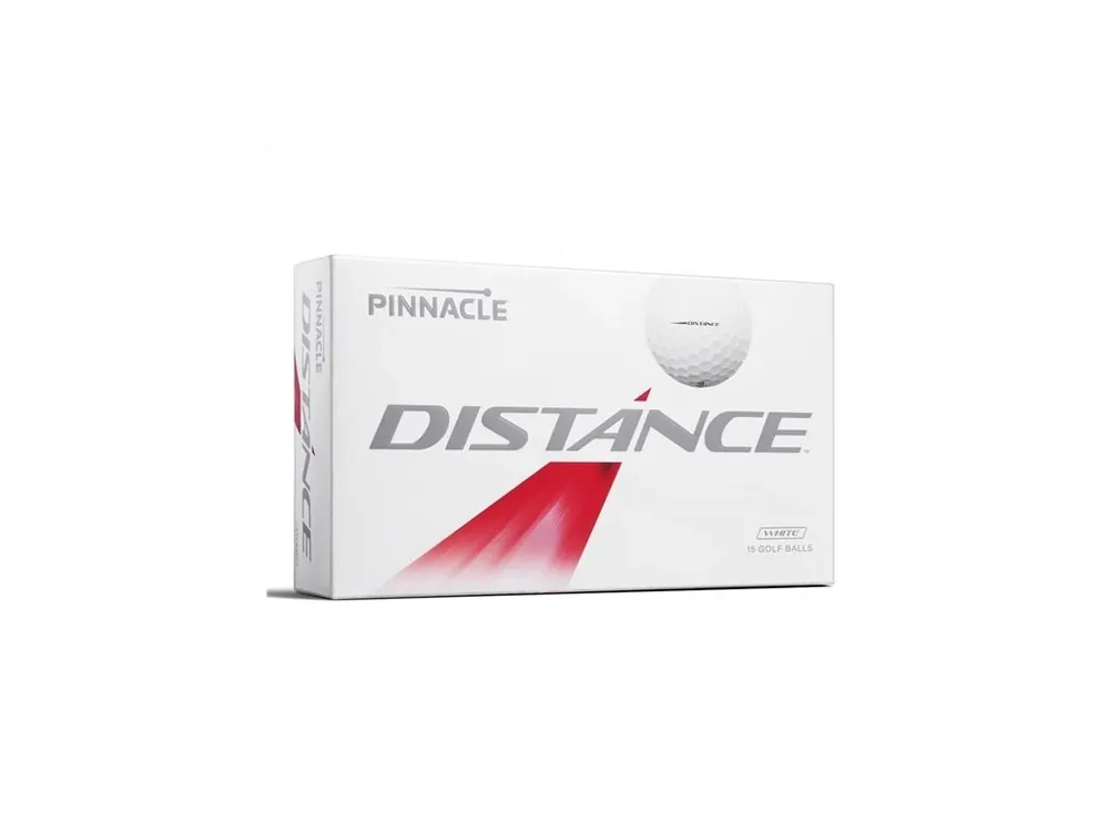 PINNACLE Distance 25 golfové míčky bílé (15 ks) Originální