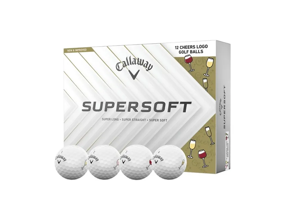 CALLAWAY Supersoft 25 Cheers (12 ks) Dokud Zásoby Vydrží