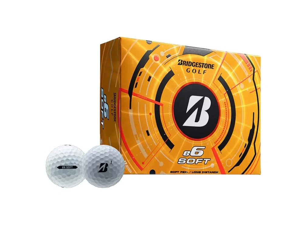 BRIDGESTONE e6 25 golfové míčky - (12 ks) Výhodná Nabídka