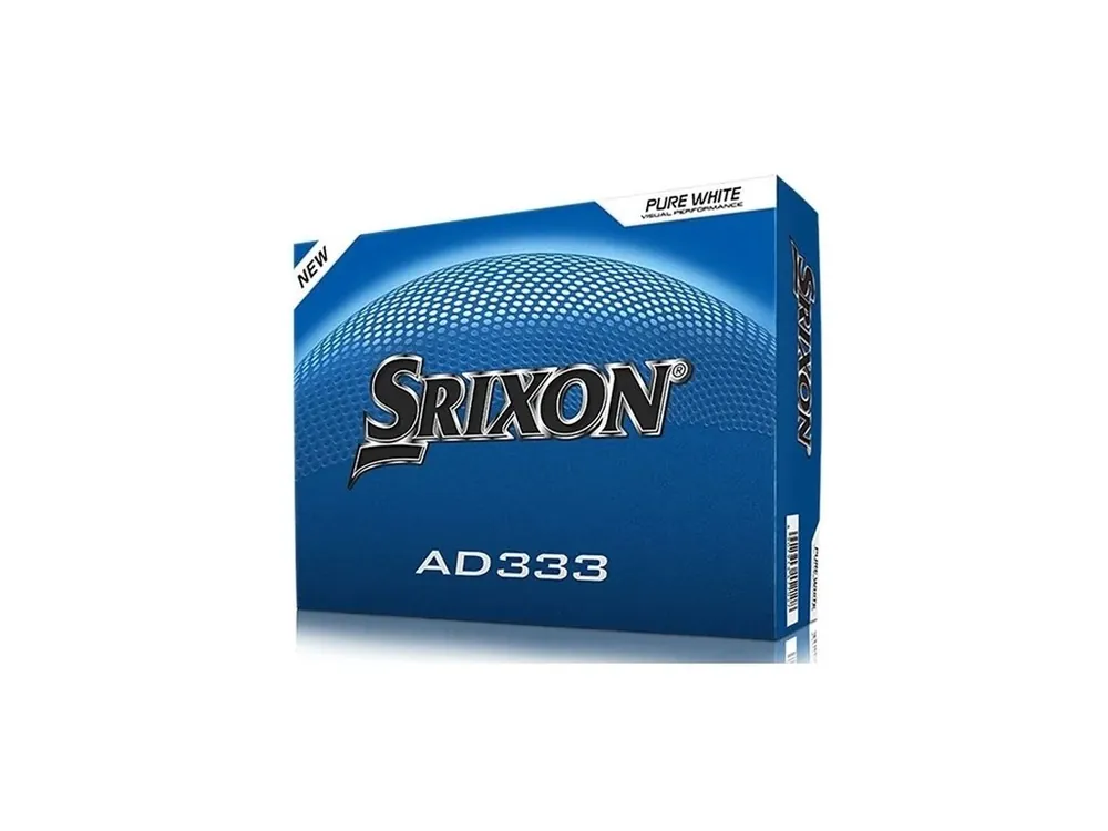 SRIXON AD333 golfové míčky - bílé (12 ks) Akce