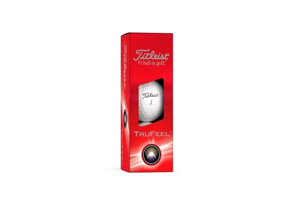 Zlevněný TITLEIST TruFeel golfové míčky (3 ks)