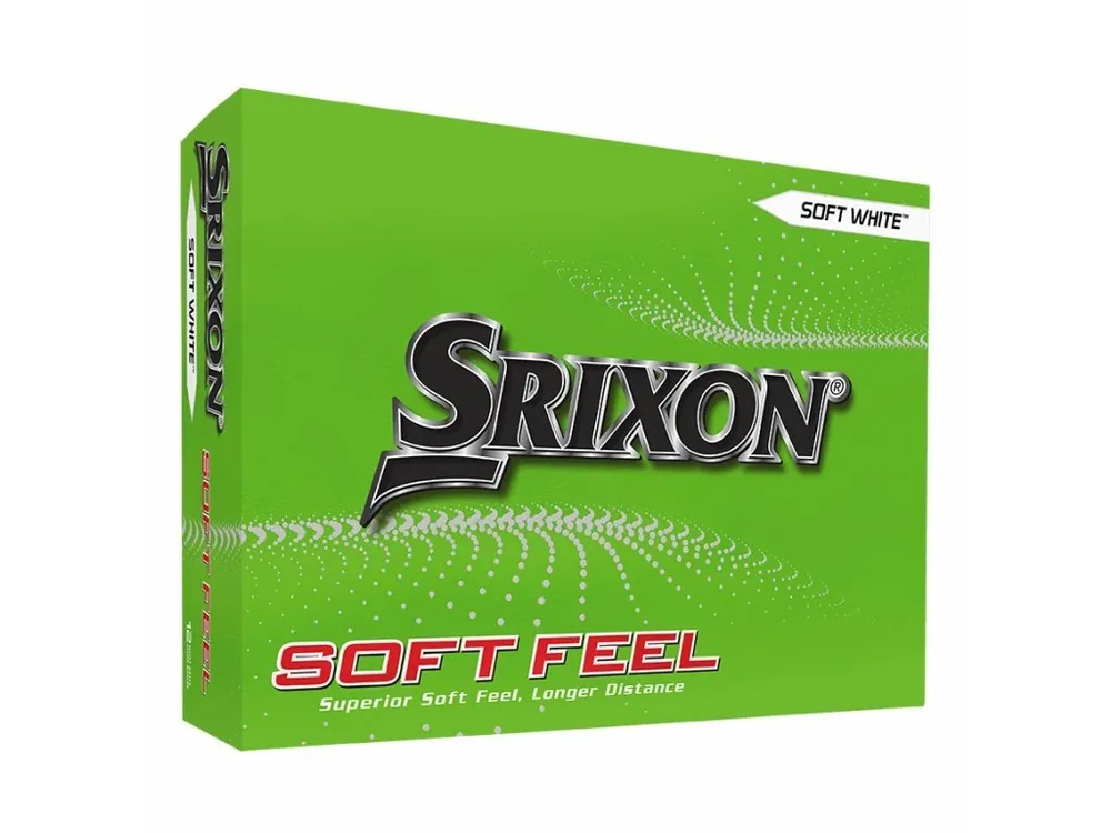 Finální Výprodej SRIXON Soft Feel včetně potisku loga + Golfová samolepka černá