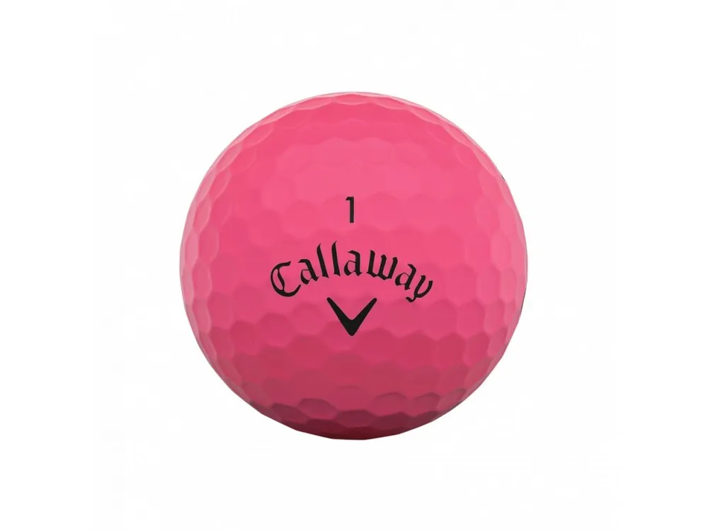 Super Cena CALLAWAY Supersoft Matte golfové míčky - růžové (1 ks)