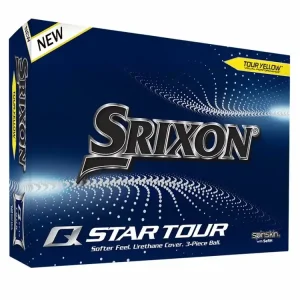 SRIXON Q-Star Tour 4 golfové míčky žluté (12 ks) Značkový