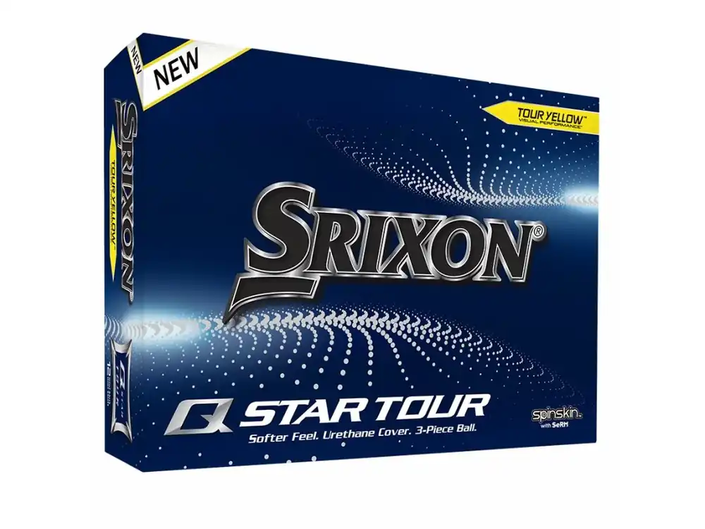 SRIXON Q-Star Tour 4 golfové míčky žluté (12 ks) Značkový