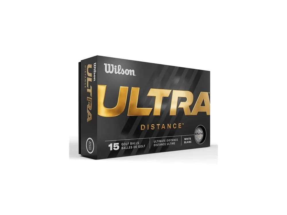 Autentický WILSON Ultra Distance golfové míčky (15 ks)