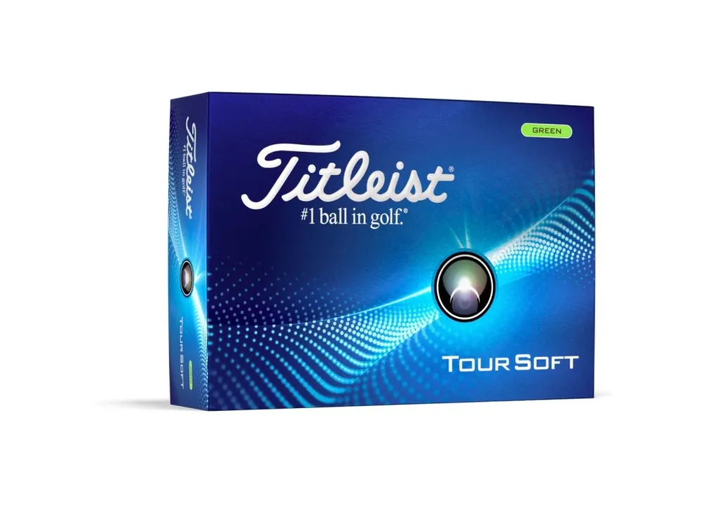 TITLEIST Tour Soft golfové míčky zelené (12 ks) Značkový