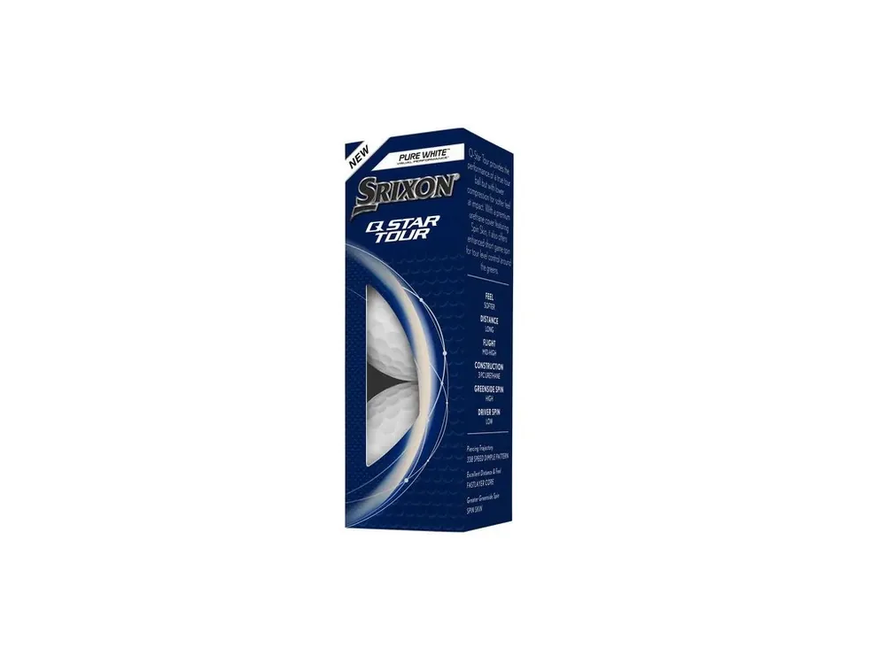 SRIXON Q-Star Tour 5 golfové míčky (3 ks) Rychlé Dodání