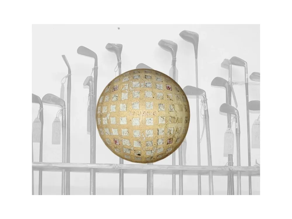 Jen Po Omezenou Doba Historický golfový míček Spalding Kro-Flite Mesh