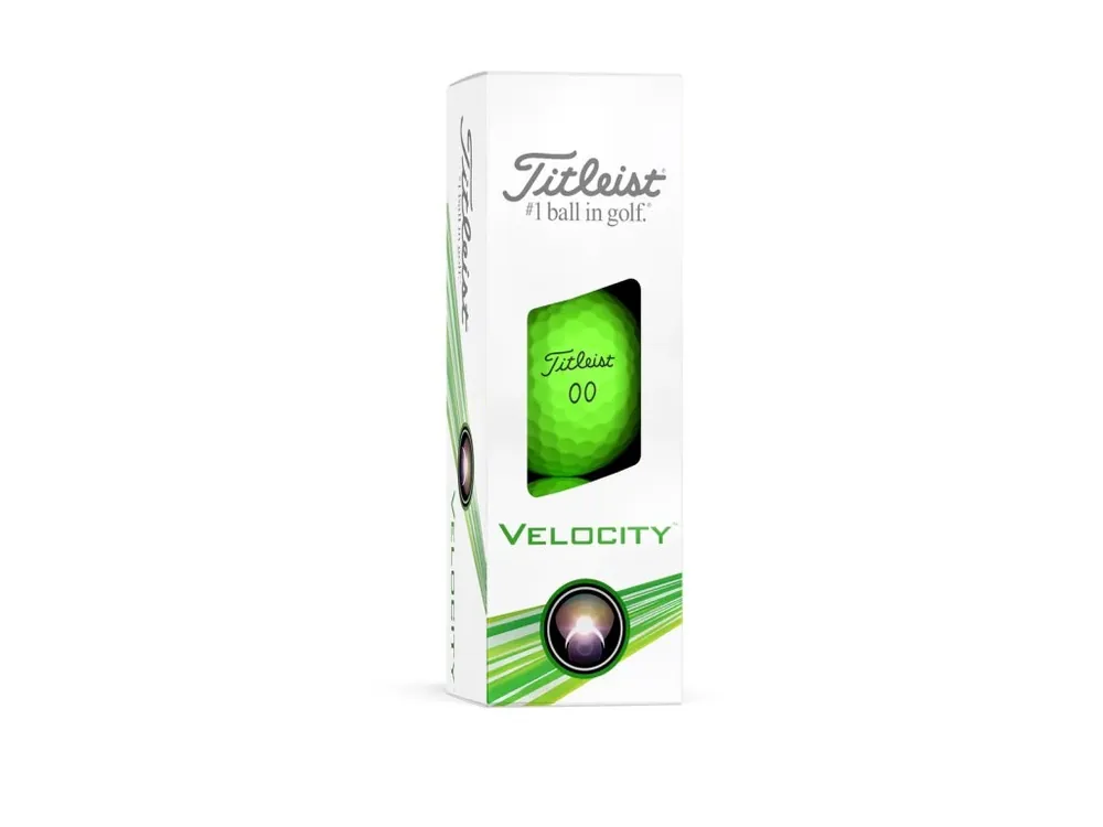TITLEIST Velocity golfové míčky zelené (3 ks) Nejlepší Cena