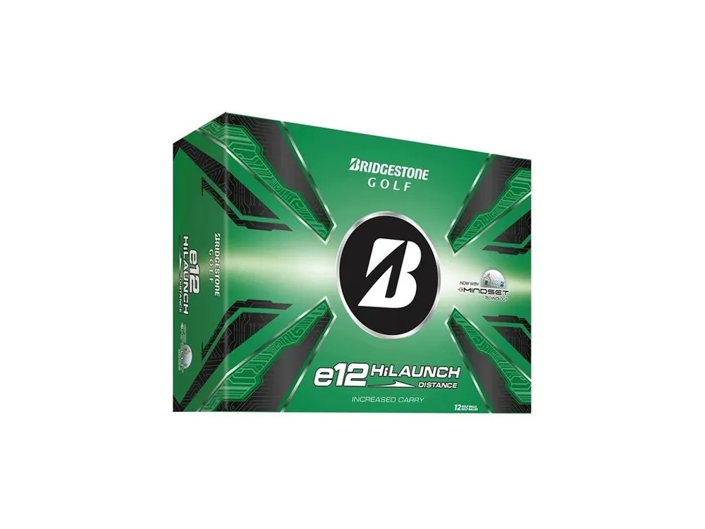 BRIDGESTONE e12 25 HiLaunch golfové míčky - (12 ks) Originální