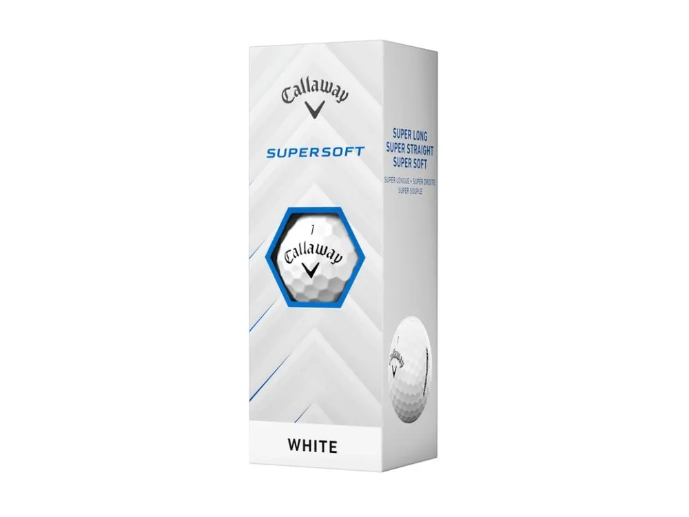 CALLAWAY Supersoft 25 golfové míčky (3 ks) Pouze Dnes