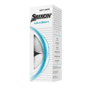 SRIXON UltiSoft golfové míčky (3 ks) Speciální Cena