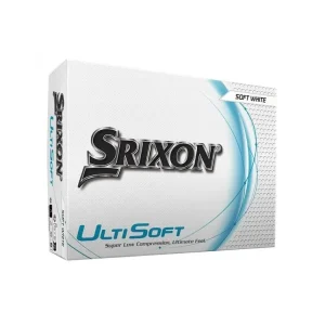 SRIXON UltiSoft golfové míčky včetně potisku loga + Golfová samolepka černá Poslední Šance