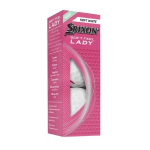 SRIXON Soft Feel Lady 9 dámské golfové míčky (3 ks) Speciální Cena