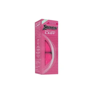 SRIXON Soft Feel Lady 9 dámské golfové míčky - růžové (3 ks) Nová Kolekce