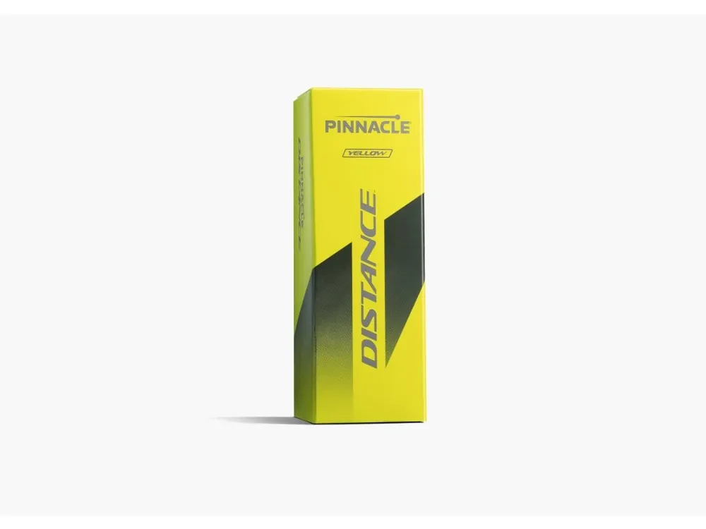 Cenová Bomba PINNACLE Distance 25 golfové míčky žluté (3 ks)
