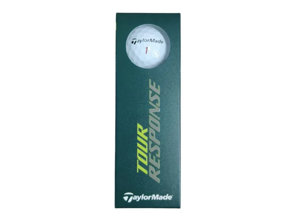 Taylor Made Tour Response golfové míčky bílé (3 ks) Oblíbený