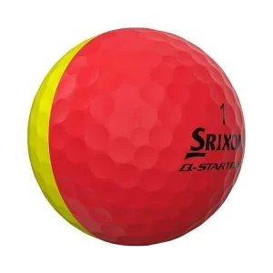 Nejprodávanější SRIXON Q-Star Tour Divide golfové míčky žluto-červené (1 ks)