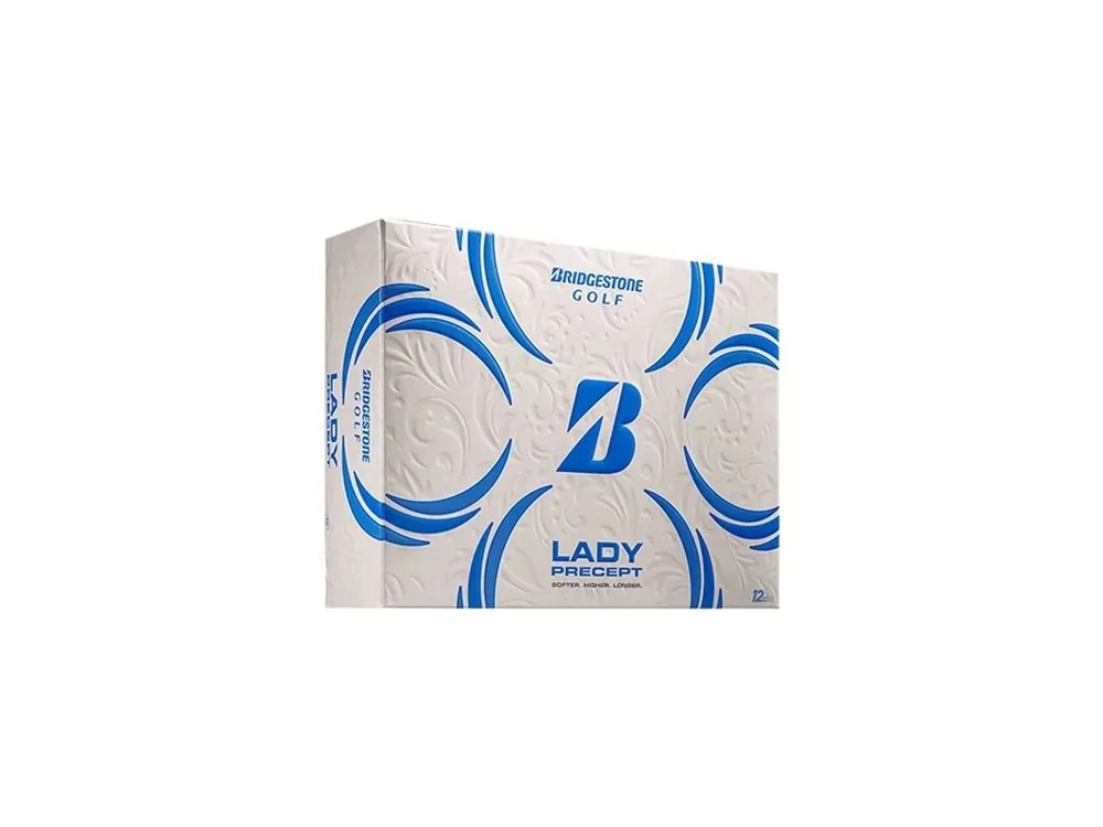 Ověřený BRIDGESTONE Precept Lady dámské golfové míčky (12 ks)