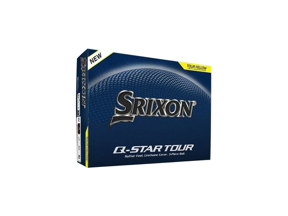 SRIXON Q-Star Tour 6 golfové míčky žluté (12 ks) Sleva
