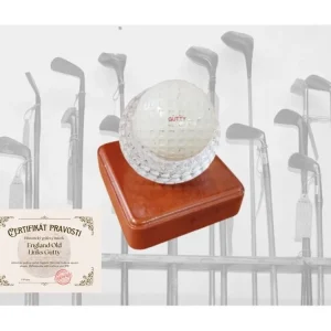 Levný Historický golfový míček England Old Links Gutty
